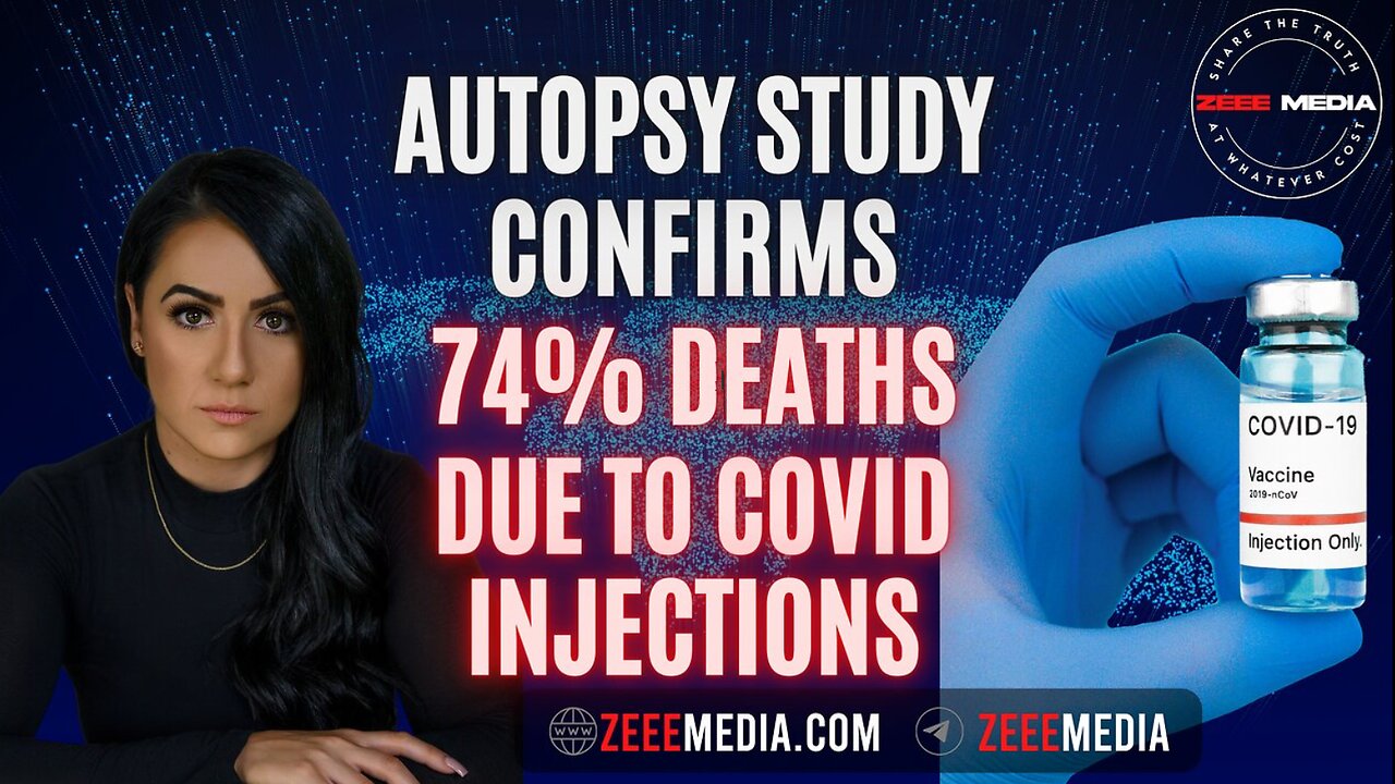 Dr. Peter McCullough - Autopsy Study Reveals that 74% of deaths caused by COVID injections.