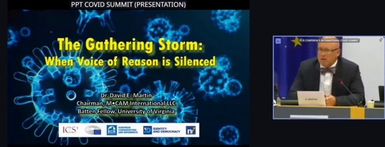 🌟💣🌟Dr. David Martin - Covid Sumit III Address to the European Union May 2023.🌟💣🌟