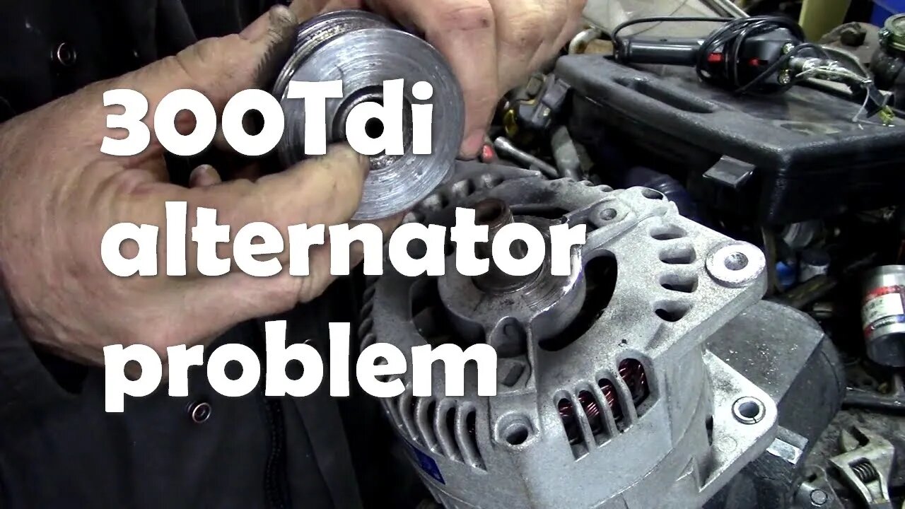 300Tdi alternator problem. For Patrick's NAS 90