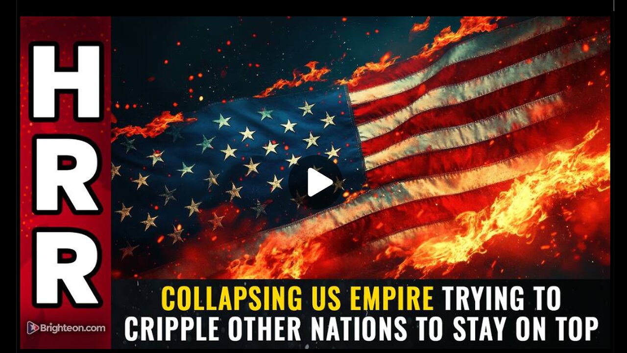 Collapsing US empire trying to CRIPPLE other nations to stay on top