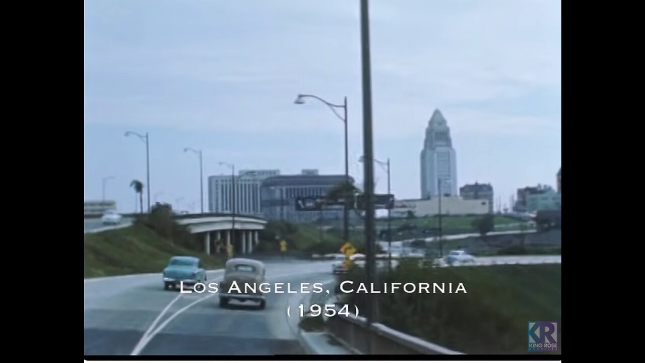 Los Angeles in the 50s - Motoring through LA in the early 1950s