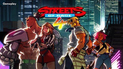 1 - Streets of Rage 4 - Stage 1 - Gameplay - 4K