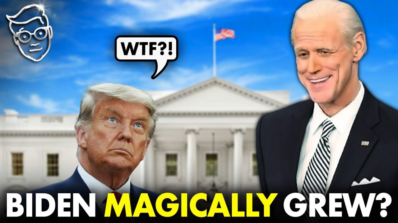 Body Double!: Internet in SHOCK As Biden Appears Mysteriously TALLER: 'How Did Joe GROW 6 Inches?'