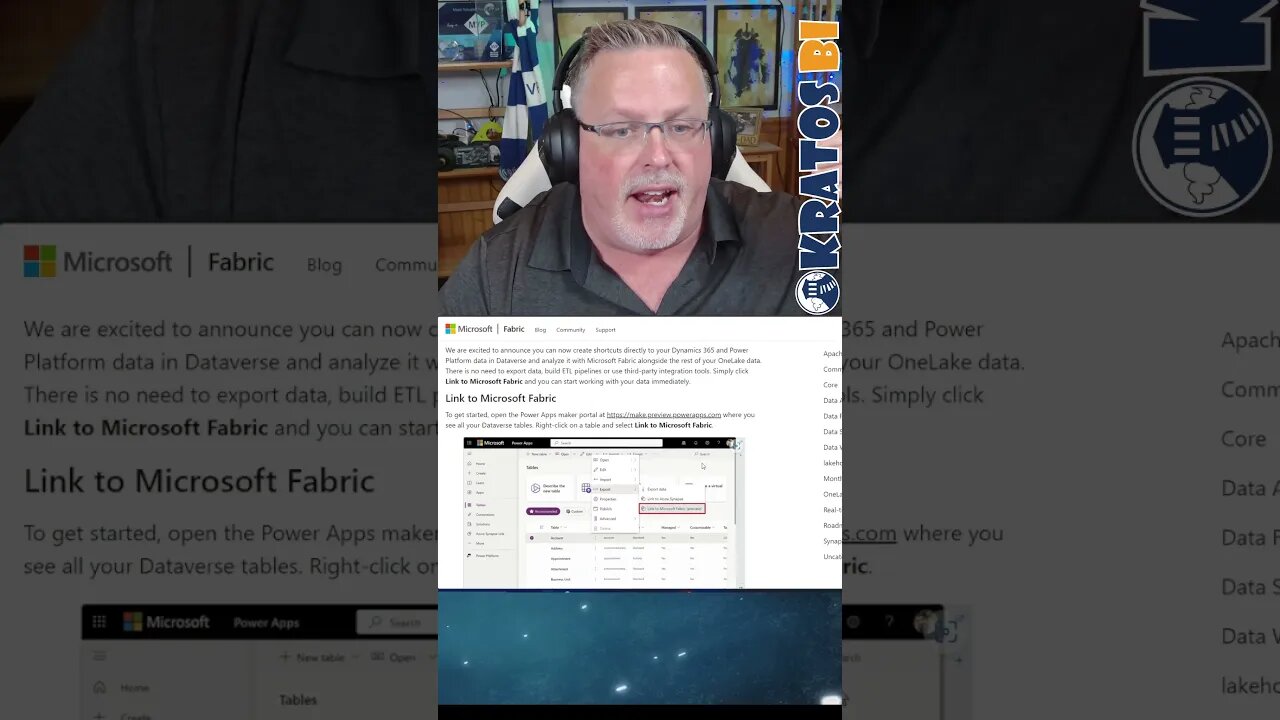 OneLake shortcut to Power Platform and Dynamics!!! #microsoftfabric
