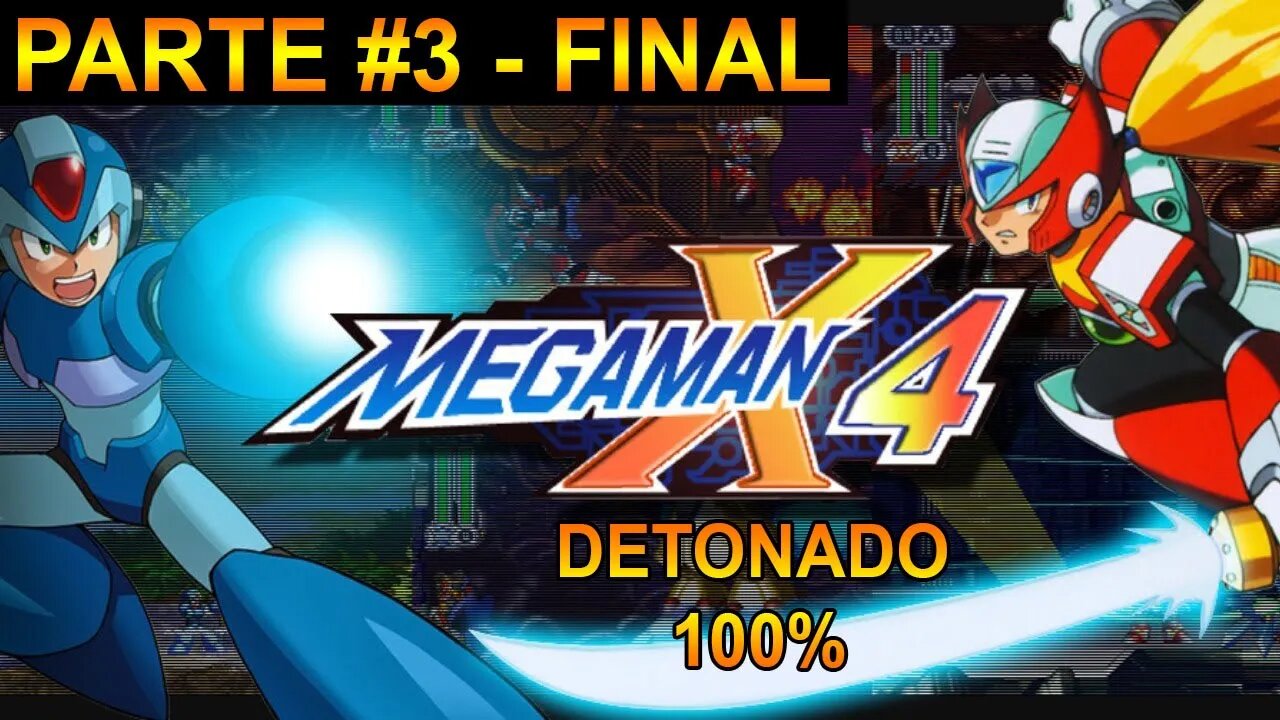 [PS1] - Mega Man X4 - [Parte 3 - Final] - Dublado e Legendado - [PT-BR] - Detonado 100% - 1440p