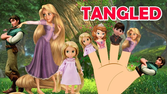 Finger Family TANGLED 2016