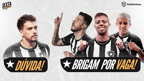 EDUARDO DESFALCA O BOTAFOGO CONTRA O SANTOS. QUEM SUBSTITUI?