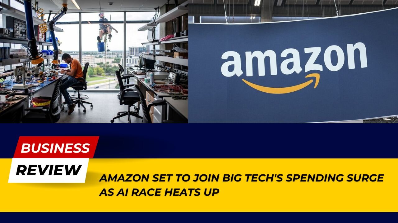 Amazon Joins Big Tech Spending Surge – AI Race Heats Up! | Business Review