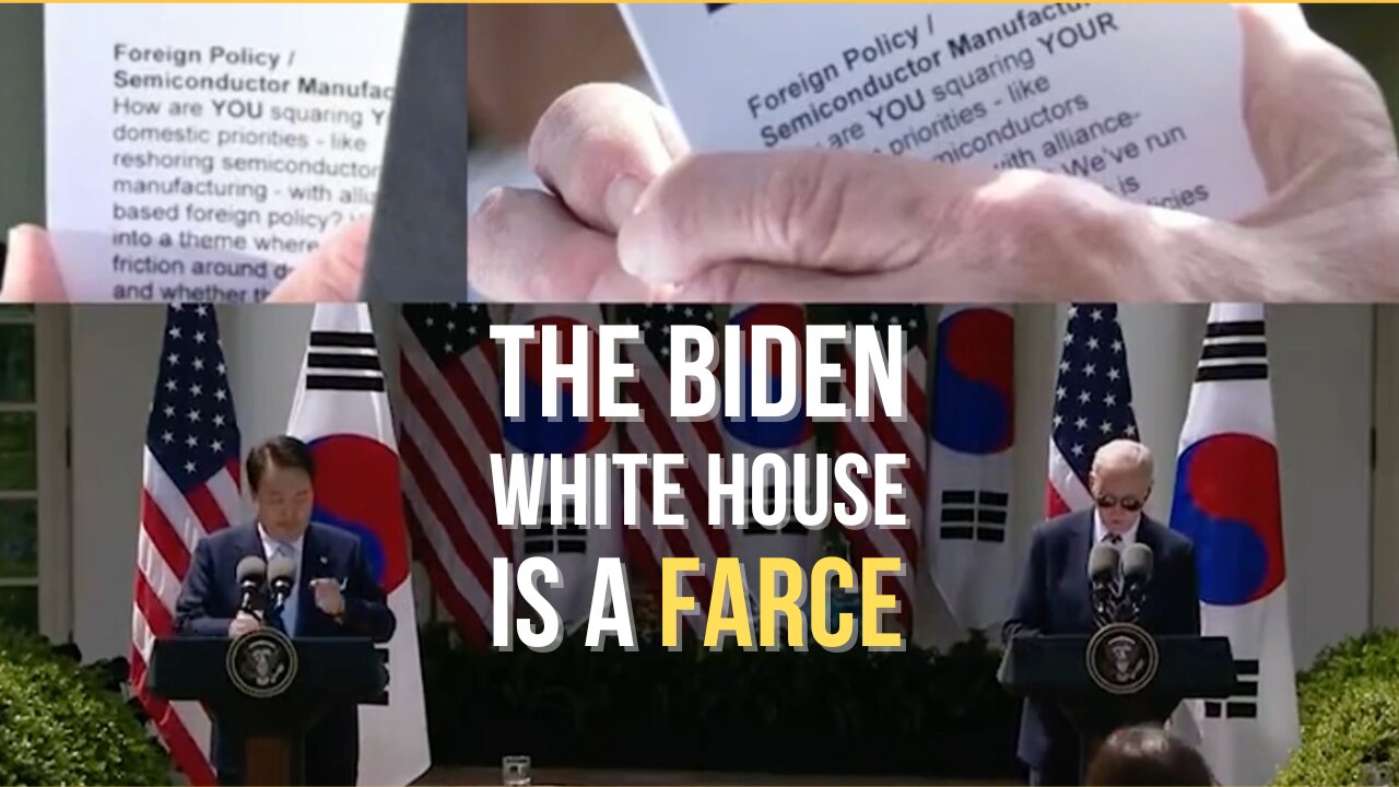 The Farce Playing Out in The Biden White House