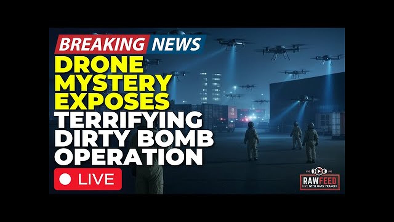 BREAKING LIVE: Mystery Drones Identified! Top Secret Intel LEAKS Agency Hunt For Hidden Dirty Bomb (PART1)