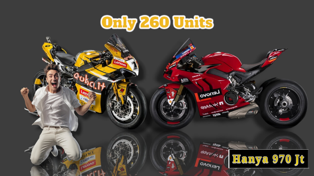 Hanya Tersedia 260 Unit - Replika Juara Panigale V4 Bagnaia & Bautista Limited Edition