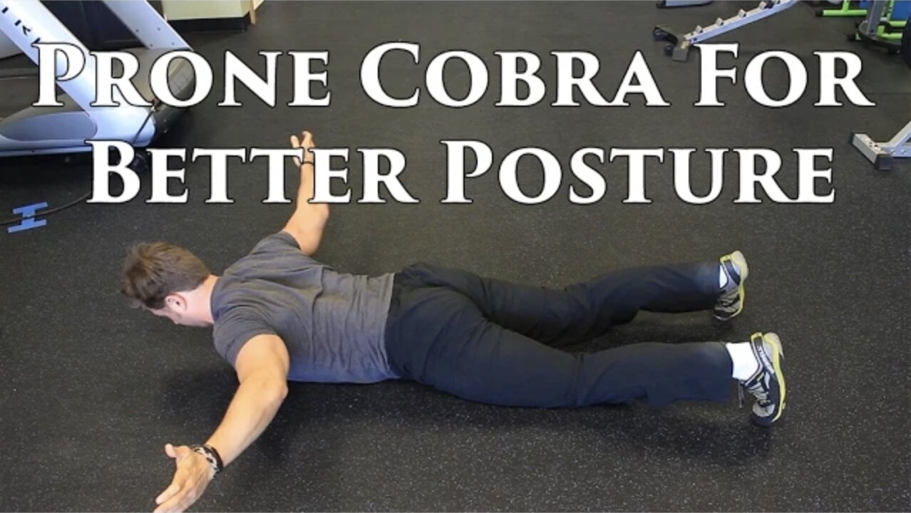 How To Do A Prone Cobra | Improve Posture