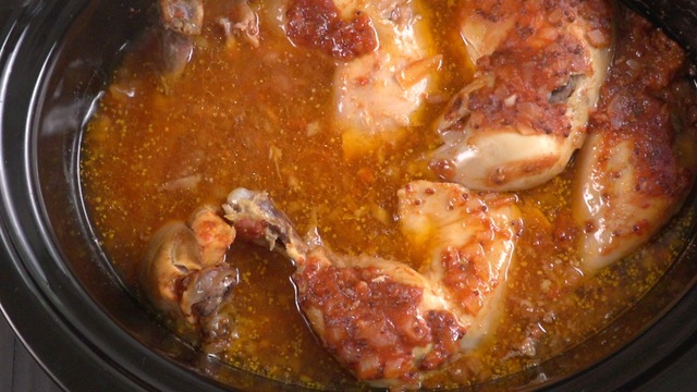 Zesty BBQ Slow Cooker Chicken