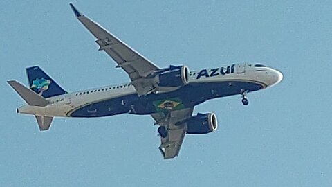 Airbus A320NEO PR-YRT coming from Belém do Pará to Fortaleza