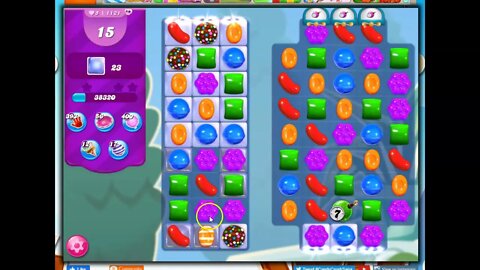 Candy Crush Level 1121 Talkthrough, 28 Moves 0 Boosters