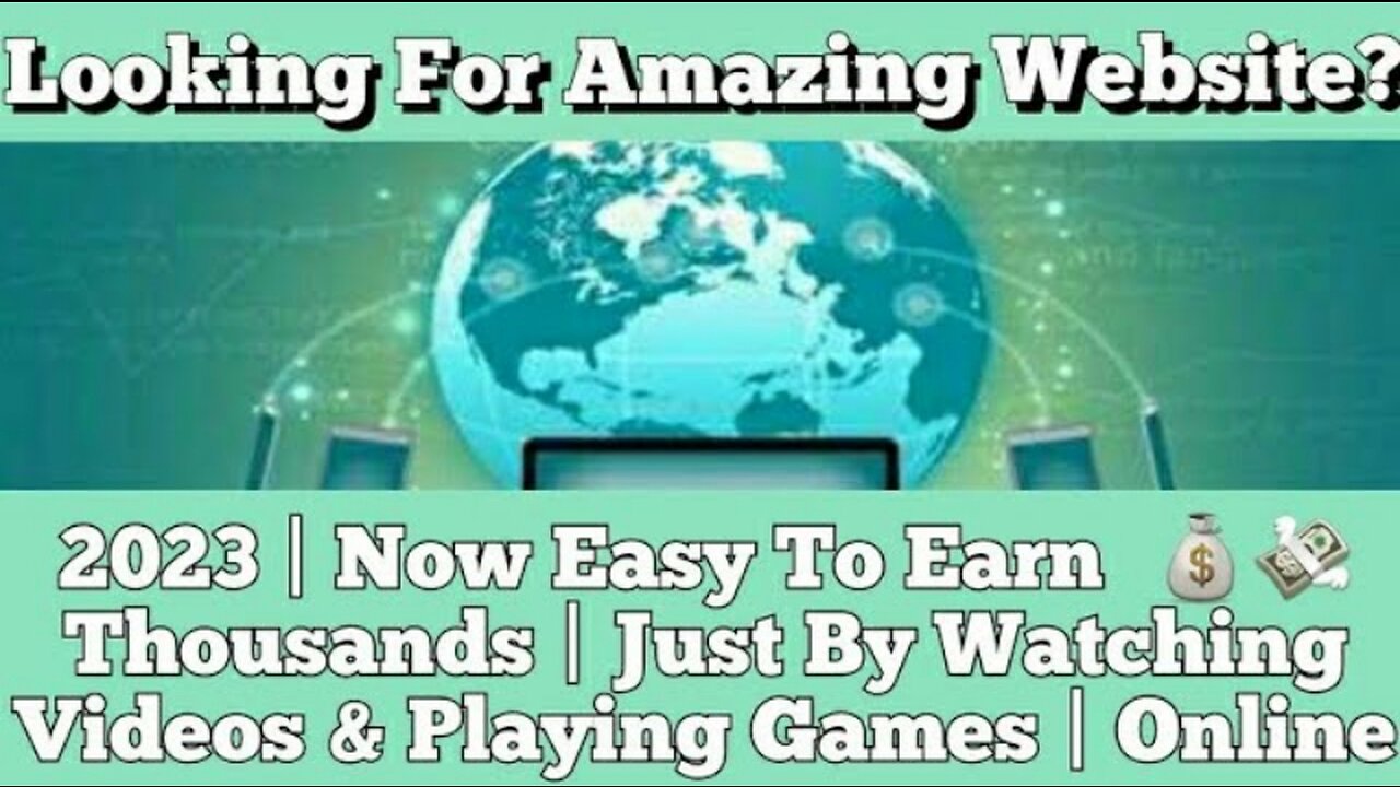 2023 | Now Easy To Earn 🤑💰💸 Thousands | Just By Watching Videos & Playing Games | Online