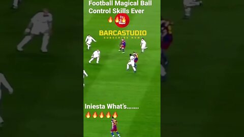 Football Magical Ball Control Skills Ever 🔥🔥🔥#shorts