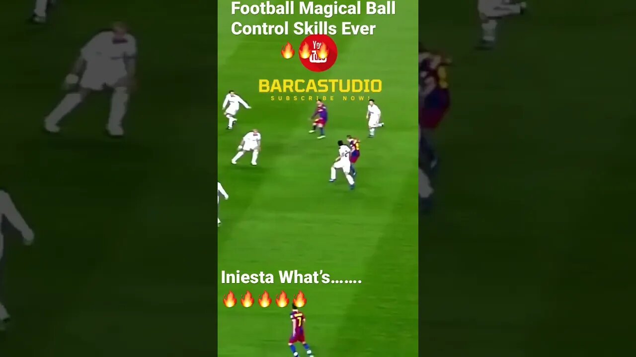 Football Magical Ball Control Skills Ever 🔥🔥🔥#shorts