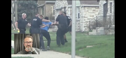 Resisting arrest in the hood.