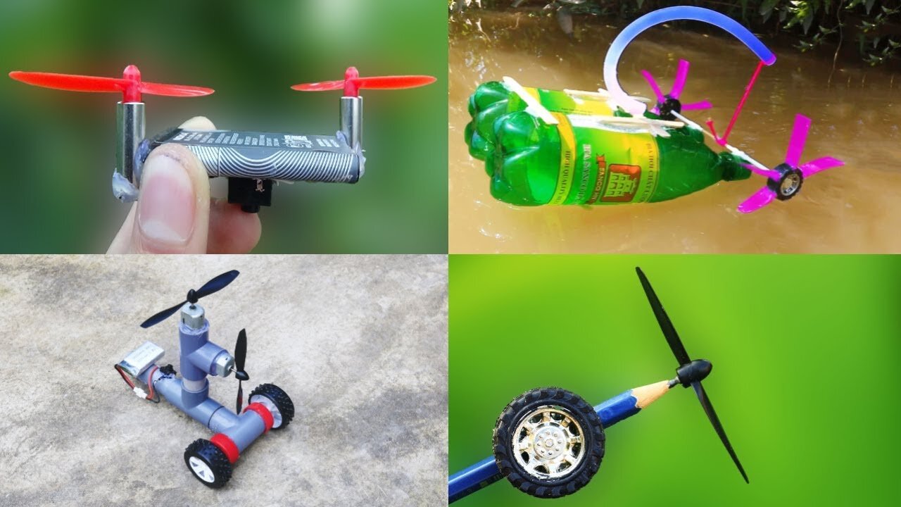 5 Amazing ideas DIY TOYs Technology