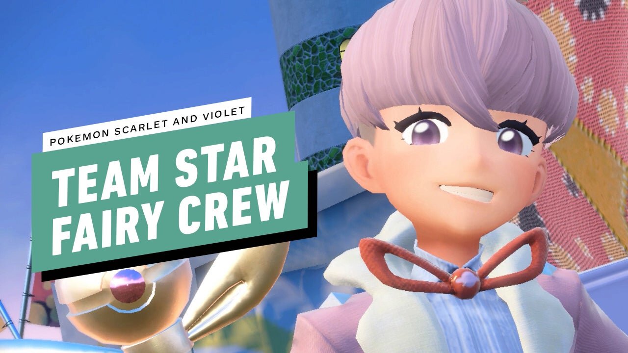 Pokemon Violet Team Star Fairy Crew! Play Through Part 32!