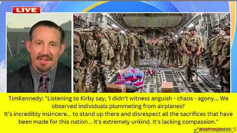 TimKennedy: "Listening to Kirby say, 'I didn't witness anguish - chaos - agony...