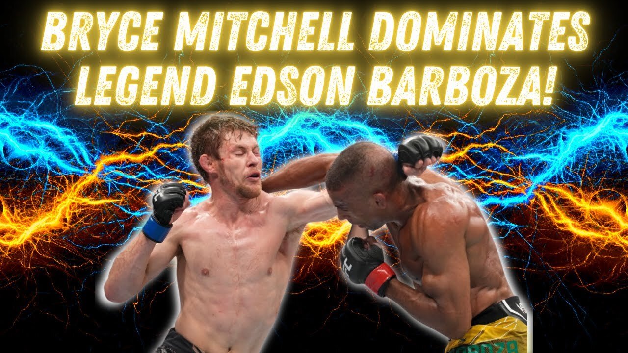 Bryce Mitchell DOMINATES Legend Edson Barboza | Mitchell wanted to donate 45k to hometown charity!