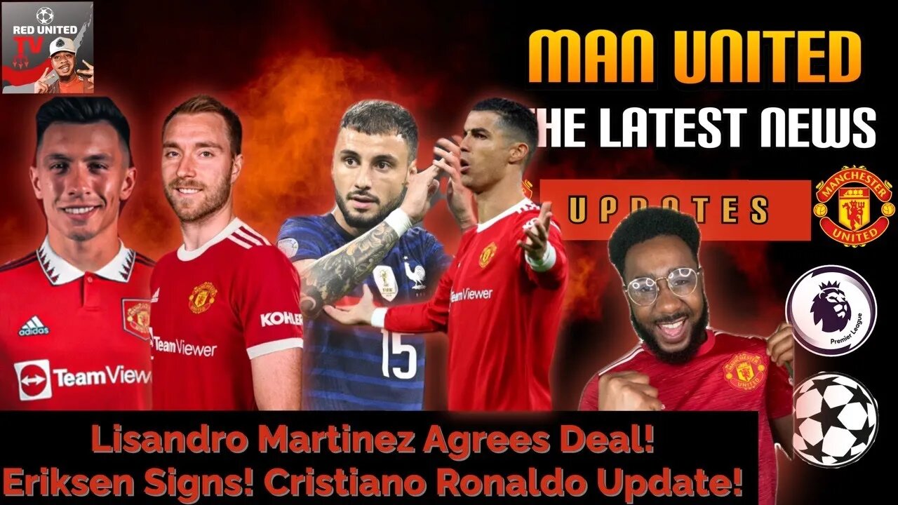 Lisandro Martinez AGREES Deal With MAN UNITED | Eriksen Signs | Manchester United Transfer News LIVE