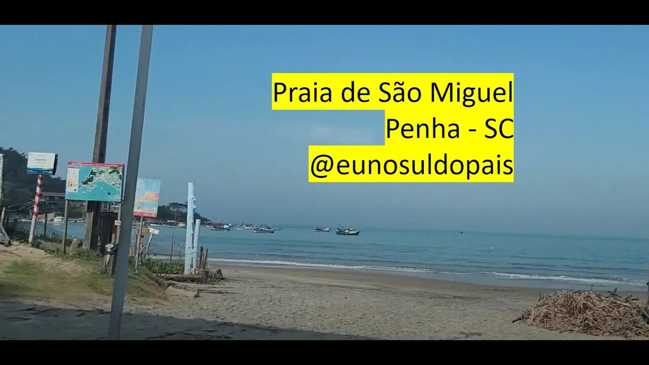 Praia de São Miguel - Penha SC