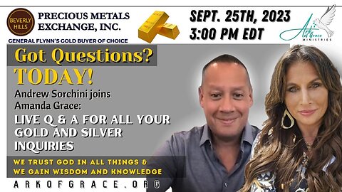 Andrew Sorchini joins Amanda Grace: Live Q & A for All Your Gold and Silver Inquiries