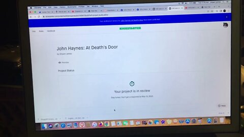 John Haynes: At Death's Door Submitted to Kickstarter!