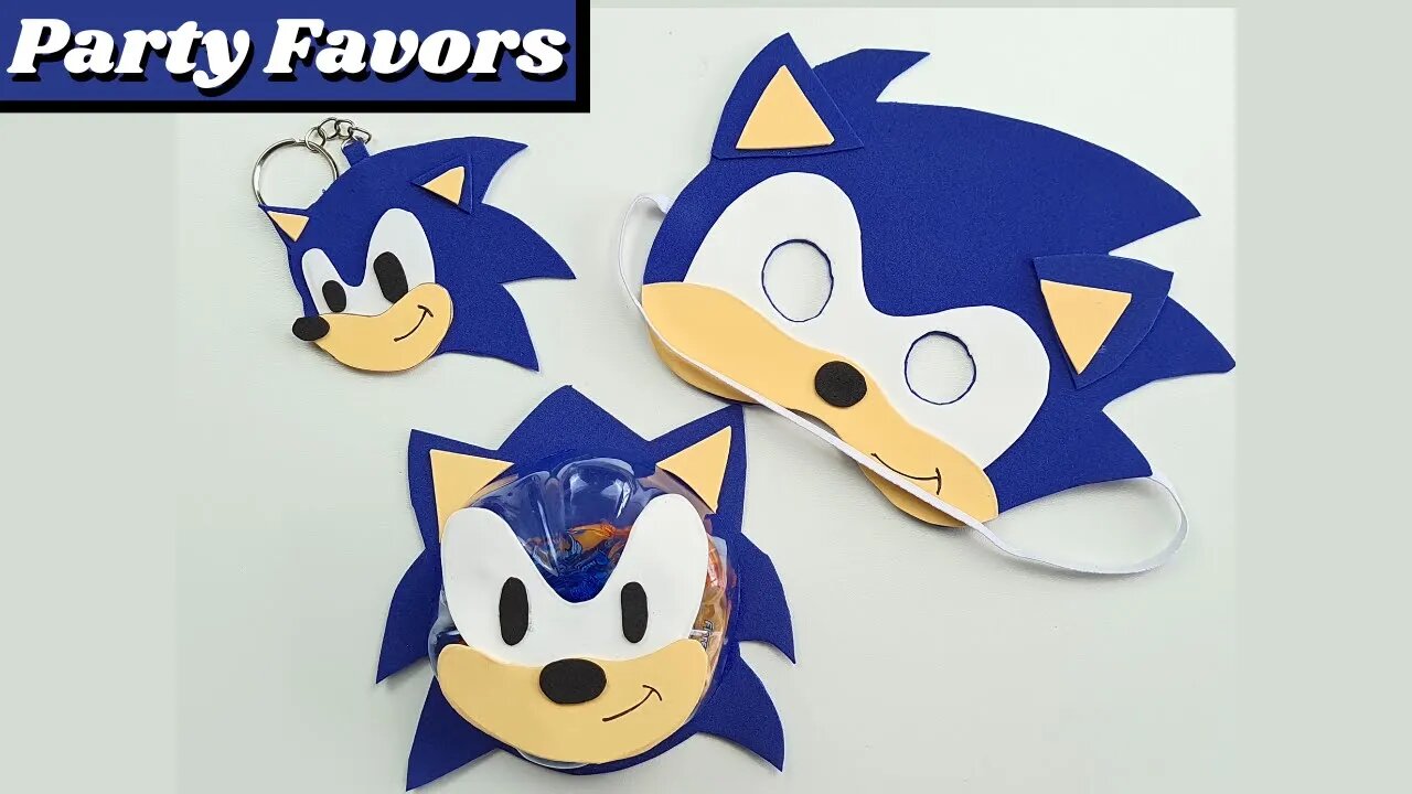 DIY - How to Make the Best Sonic Souvenirs at Home, Surprise Your Guests!