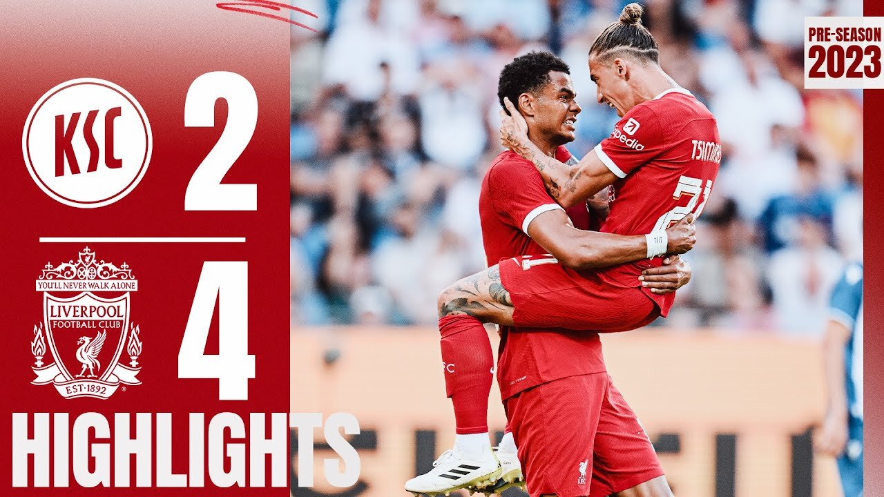 Liverpool 4-2 karlsruher: Friend match highlights , Dominic