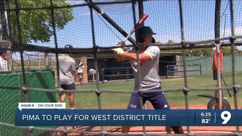 Pima to play for West District Title