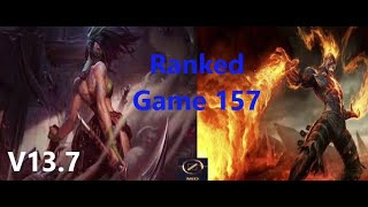 Ranked Game 157 Akali Vs Brand Mid League Of Legends V13.7