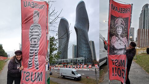 2024 11 17 Mississauga Ontario, protest