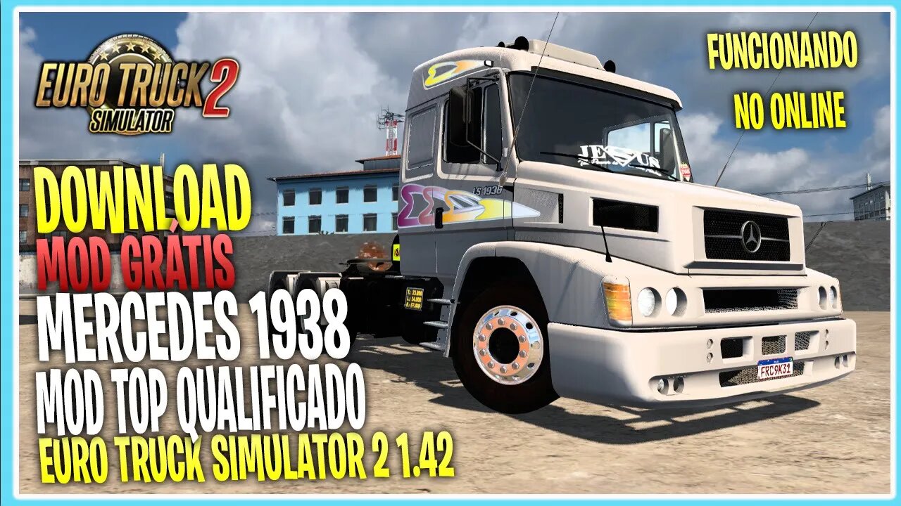 MERCEDES BENS LS1938 BICUDA PARA EURO TRUCK SIMULATOR 2 1.42