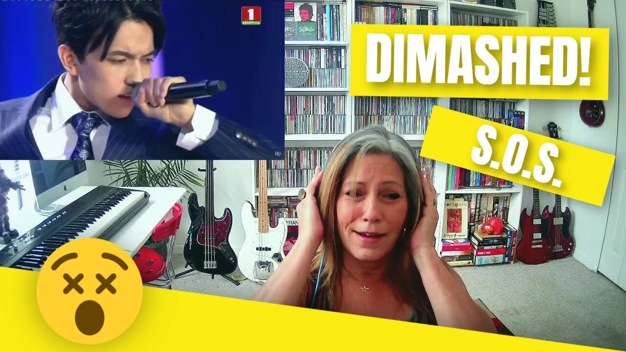 1ST EVER DIMASH Reaction SOS SHOCK & AWE Первая реакция Димаша TSEL DIMASH Reactions TSEL SOS DIMASH