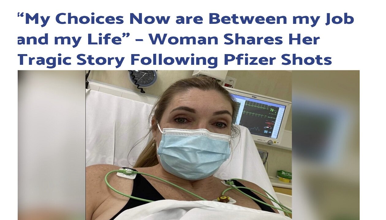 Another Injury Victim From The Experimental Injections