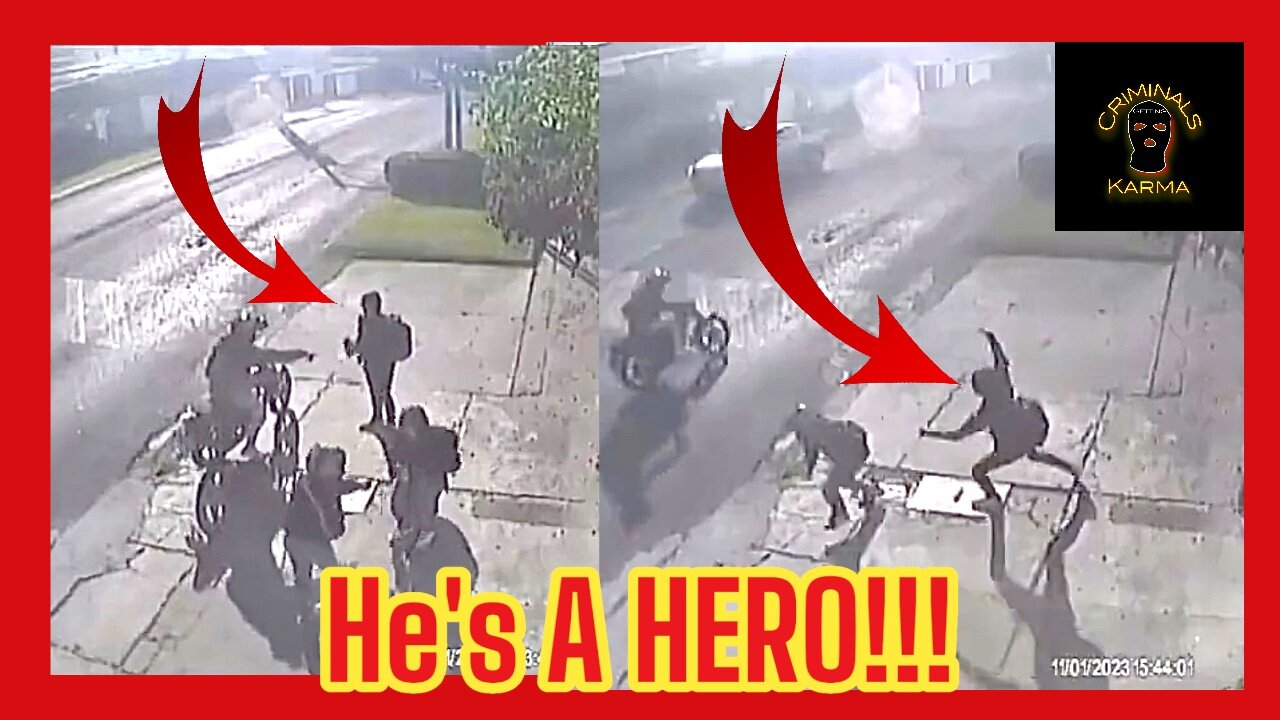 18 yro HERO Fights Off Robbers Saves Girlfriend