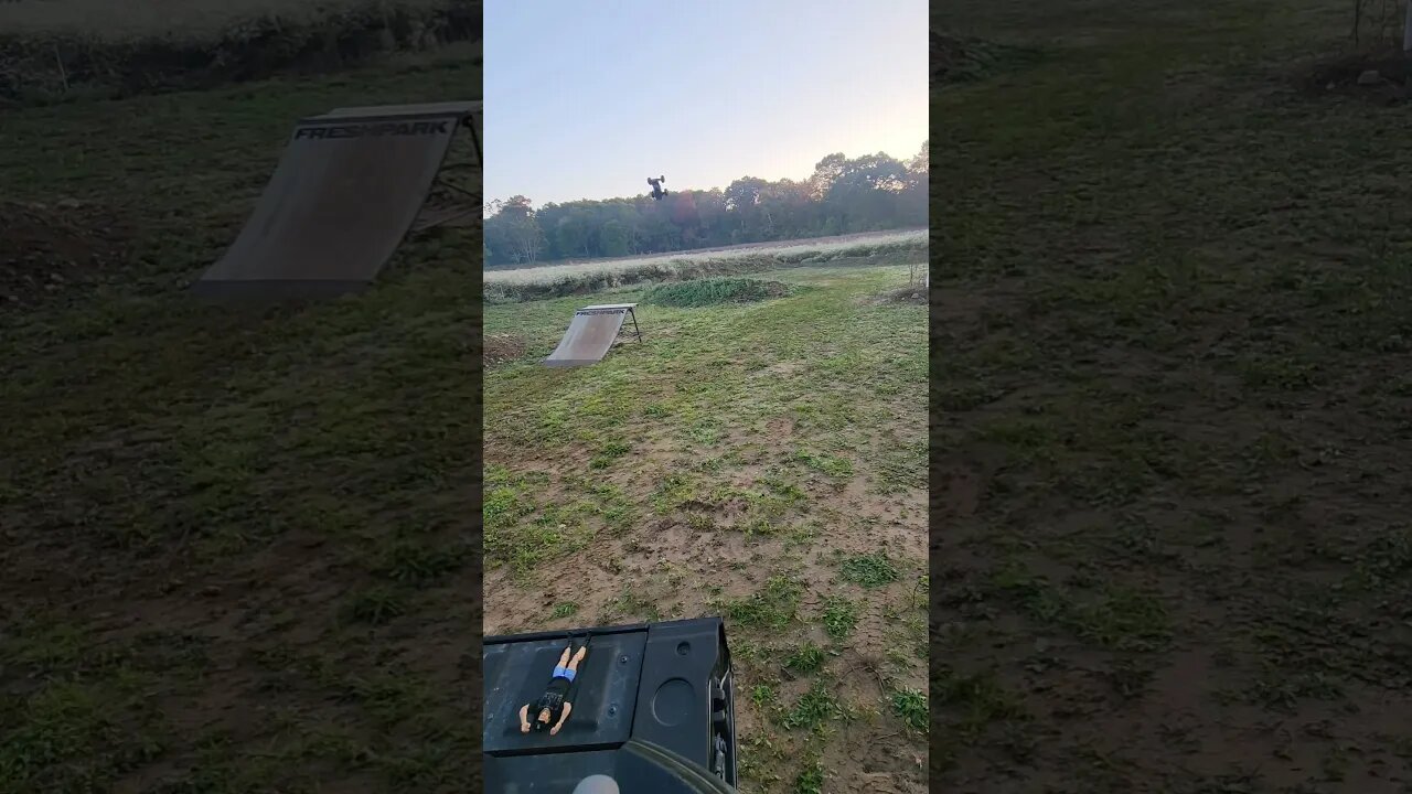 Front Flip Back Flip! Arrma Tough!!!! #arrmaoutcast