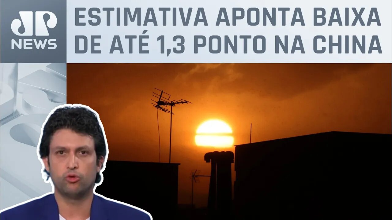 Ondas de calor podem reduzir PIB mundial em 0,6%; Alan Ghani explica