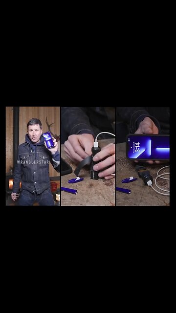 💥CHARGE MOBILE PHONE w/ No Electricity Like US Forest Firefighters Do in the Wilderness