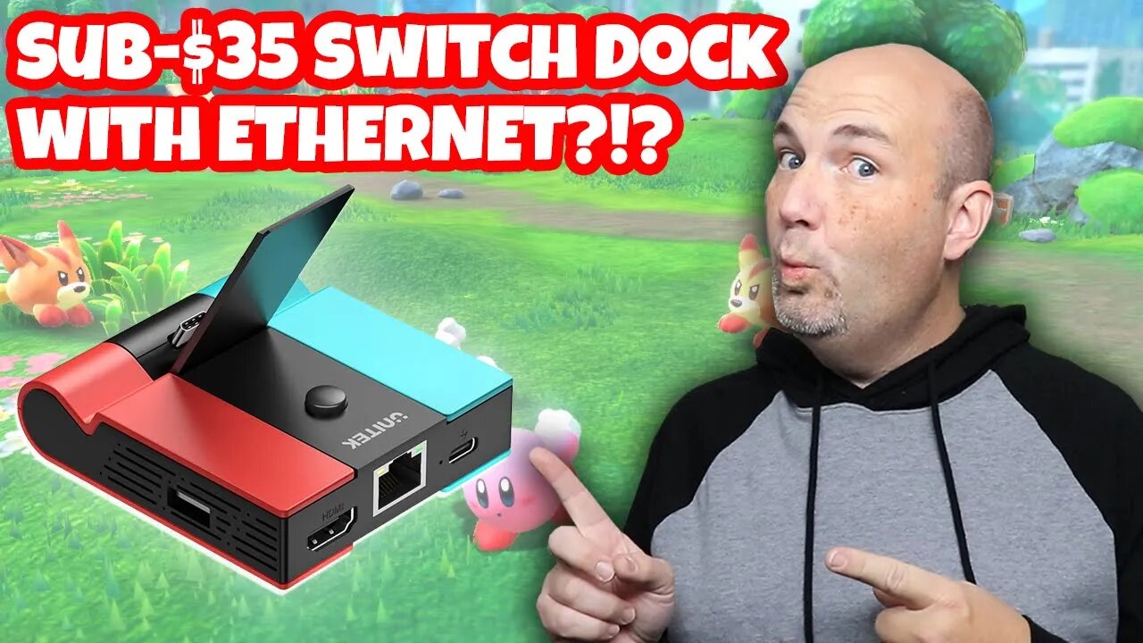 A Portable Switch & Switch OLED Dock with Ethernet for Under $35?