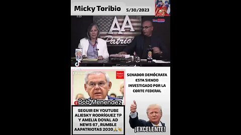 SENADOR DEMÓCRATAS BOB MENENDEZ BAJO INVESTIGACIÓN FEDERAL