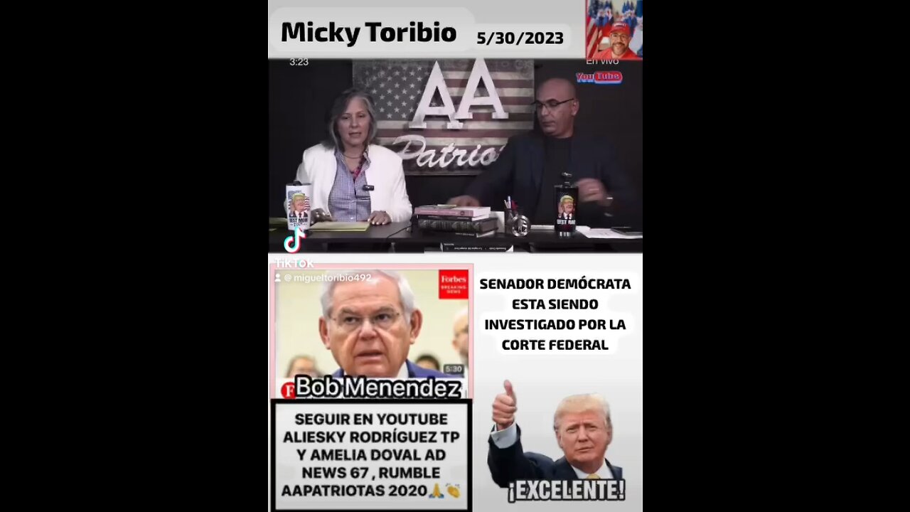 SENADOR DEMÓCRATAS BOB MENENDEZ BAJO INVESTIGACIÓN FEDERAL