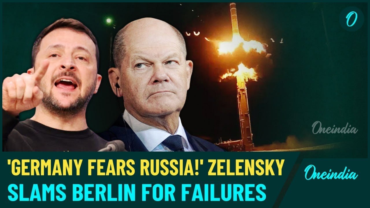 VIDEO| Zelensky Blames Germany for Ukraine’s War, Claims Berlin Bowing To Putin's Pressure| Watch