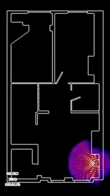 How WI-Fi spreads through our home