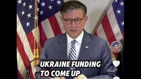 Speaker Johnson say he will NOT FUND UKRAINE