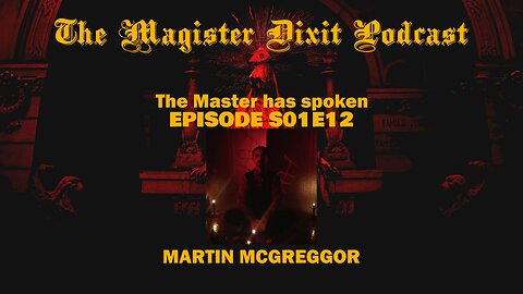 S01E12 - An Interview with Martin McGreggor